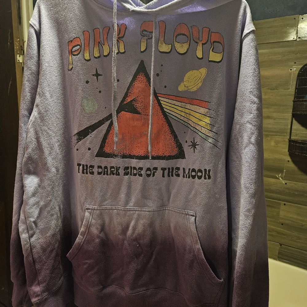 Womens Pink Floyd Hoodie Size Large